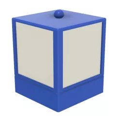 Spinning Lithophane Cube