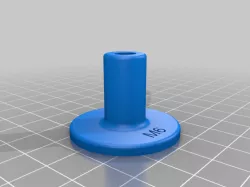 Tap Guide - 3D printed "top hats"