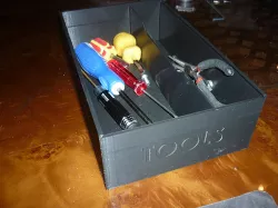 Tool box with cover