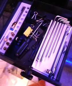 Tool organizer for Creality Ender 3 v2