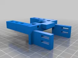 TronXY P802E E3D V6 extruder assembly