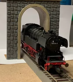 Tunnel portal single H0