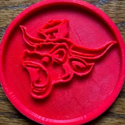 UTA Bevo Longhorn Coaster