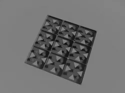 White Castle inspired slider mold