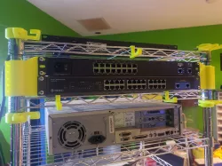 Wire Shelf Rack 19" Rack Conversion