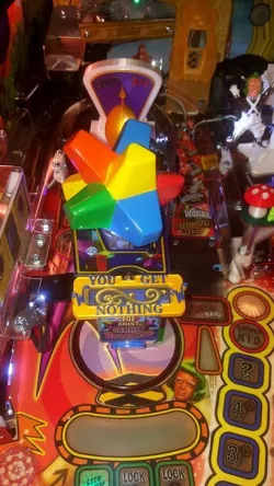 Wonka Pinball Gobstopper Switch Plastic Cover