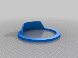 1 Gallon Paint Can Pouring Adapter Spout Thing (Remeshed)