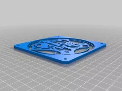 120mm Hogwarts Fan Cover 
