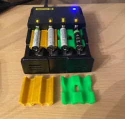 2X AAA adapter for Nitecore I4 charger