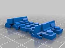 3 cm Lego track
