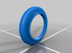 40.5mm to 52mm Plastic Step-up Ring Adapter