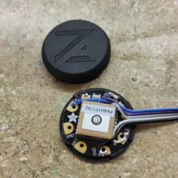 Adafruit GPS Flora Case Holder