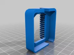 Adjustable Solid Ender3 V2 CableChain Mount for X-Axis (Pancake 22mm Stepper Motor Mount only)