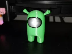 Among Us with Shrek Ears