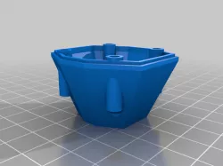 Axial wraith / bomber 6x6 / 8x8 output cover for ar60