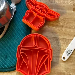 Baby Yoda Mandalorian Cookie Cutter