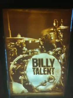 Billy Talent Lithophane