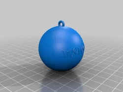 Boule de Noel "maman"