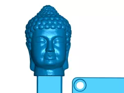 Buddha Mailbox Flag and Mount