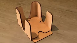 Card Tray for Exploding Kittens: Party Pack, Laser Cut