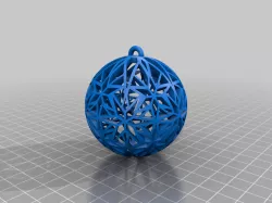 Christmas Bauble - Snowflake