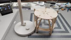CNC Plywood stand for Xiaomi Mi Desk Lamp