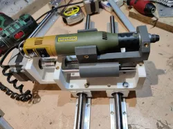 CNC z axis for proxxon micromot 50