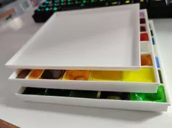 Compact Watercolor Pan Palette Box