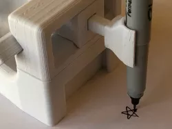Complex Barrel Cam Shape Drawing Machine