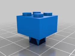 Construction Brick Membrane Keycap (clearly not LEGO)