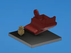 Creality CR-10S Pro High Flow Fan Duct