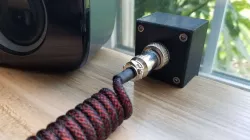 Desk Mounted Aviation Connector Housing for Mechanical Keyboards