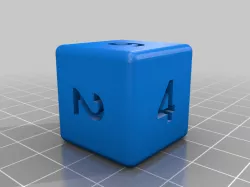 Dice Box with Dice