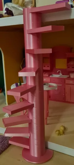 Dollhouse Spiral Staircase