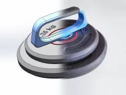 Domyos 28 mm weight plate handle for Body Pump set