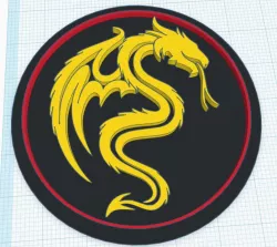 Dragon Modular Logo Insert