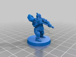 Dwarf Fighter with Maul
