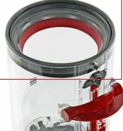 Dyson V10 dust bin gasket ring