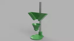 Elegoo-Anycubic drain stand for 15mm beam