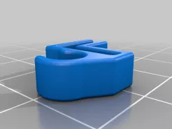 Extension Clip for Adjustable Folding Laptop Bed Tray