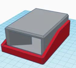 Folding mini dice tower