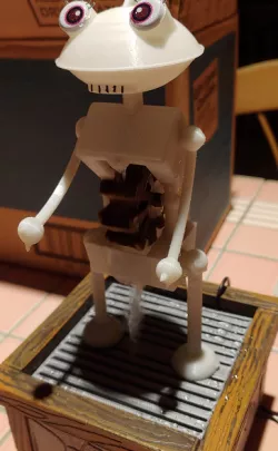 Futurama water wheel robot