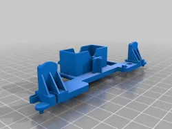 Gamecube controller rumble motor holder