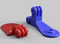 GoPro tripod attachment