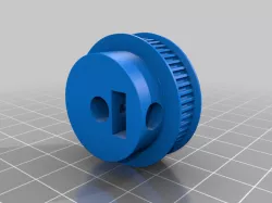 GT2 Pulley 6.2mm or 3.1mm Bore for 6mm Belt