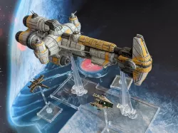 Hammerhead Corvette X-Wing scale