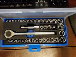 Harbor Freight Socket Set 40 Pc, Insert