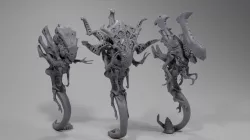 High IQ Space Arthropod Back-up Dancers