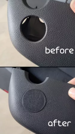 ignition key hole cover(GOLF mk6)