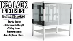 IKEA Dual Printer Lack Table Enclosure